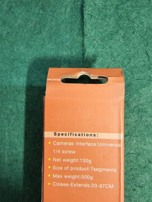 Телескопічна селфі палиця, монопод 109 см. для екшн камер