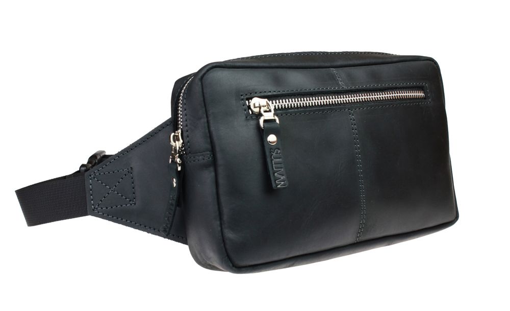 Сумка бананка на пояс sb1-1(26) чорна