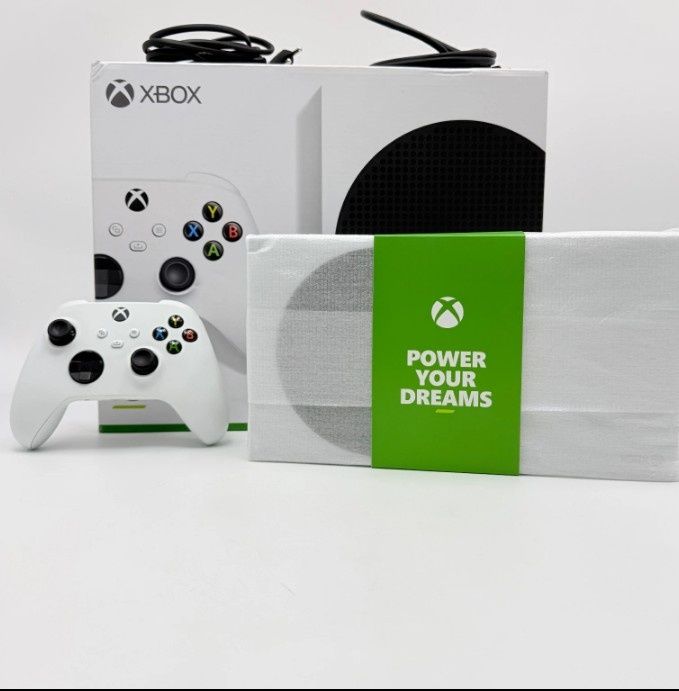 Xbox Series S  como nova com caixa dois comando
