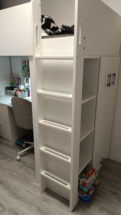 Łóżko piętrowe ikea