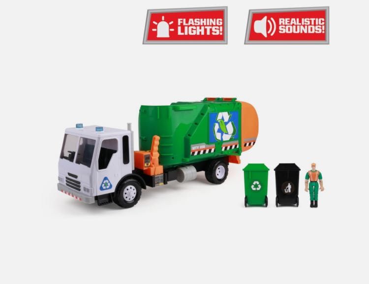 Унікальний!!! Іграшковий Сміттєвоз Tonka Titans Go Green! (США)
