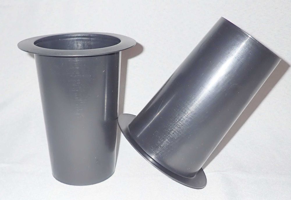 Wkłady PT bez kratki do kompletów PAR wazonów flakonów plastikowe uniwersalne TYPOWY WYMIAR  na kompozycje stroiki
