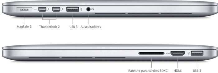 MacBook Pro Ecrã Retina 13,3" Intel Core i5 a 2,6Ghz | macOS Sonoma 14.8.5 | 8 Gig RAM DDR 4 | Rigosomente NOVO