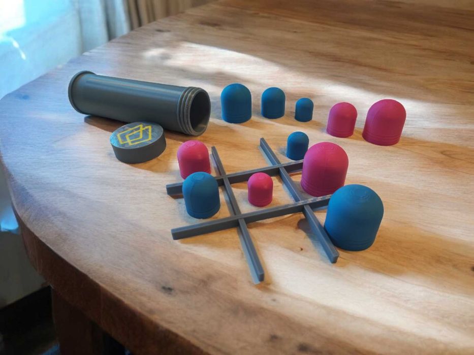 Jogo do Galo Portátil 3D (Ideal para Viagem / Presente)