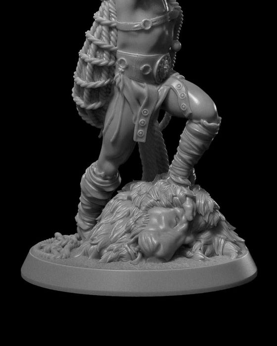 Retiarius Mistrz Sieci Figurka 32mm 14K zgodna z D&D Pathfinder Warham