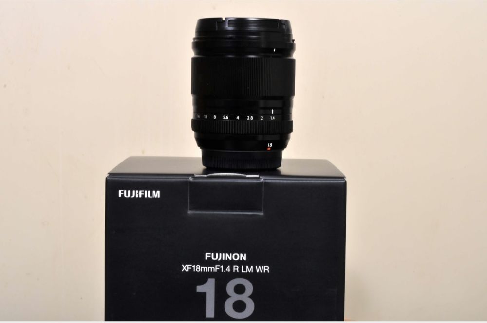 Fuji XF 18mm F:1.4 R LM WR. Igual a novo. Garantia