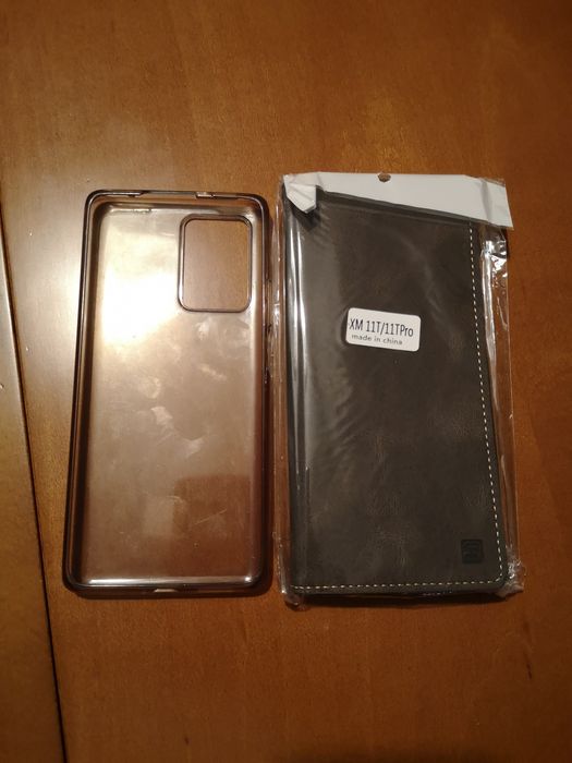 Capas Pele Genuína de Luxo para Xiaomi 11T Pro