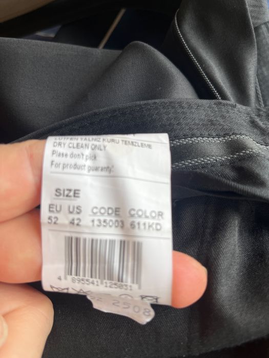 Костюм чоловічий 52 р Туреччина