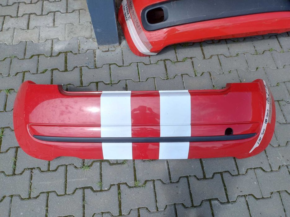 Zderzak tył Fiat 500 przed liftem