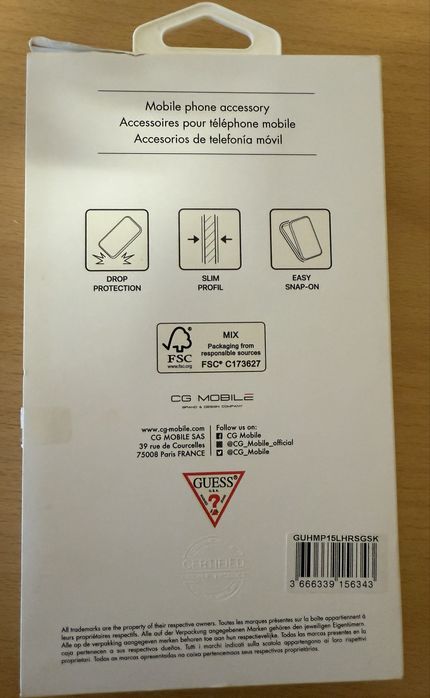 GUESS Case for iPhone 15 Pro | Original | New Packaging64286318299010121