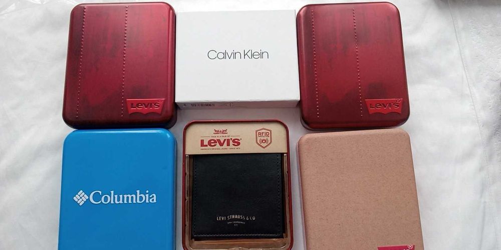 Кожаные кошельки из США