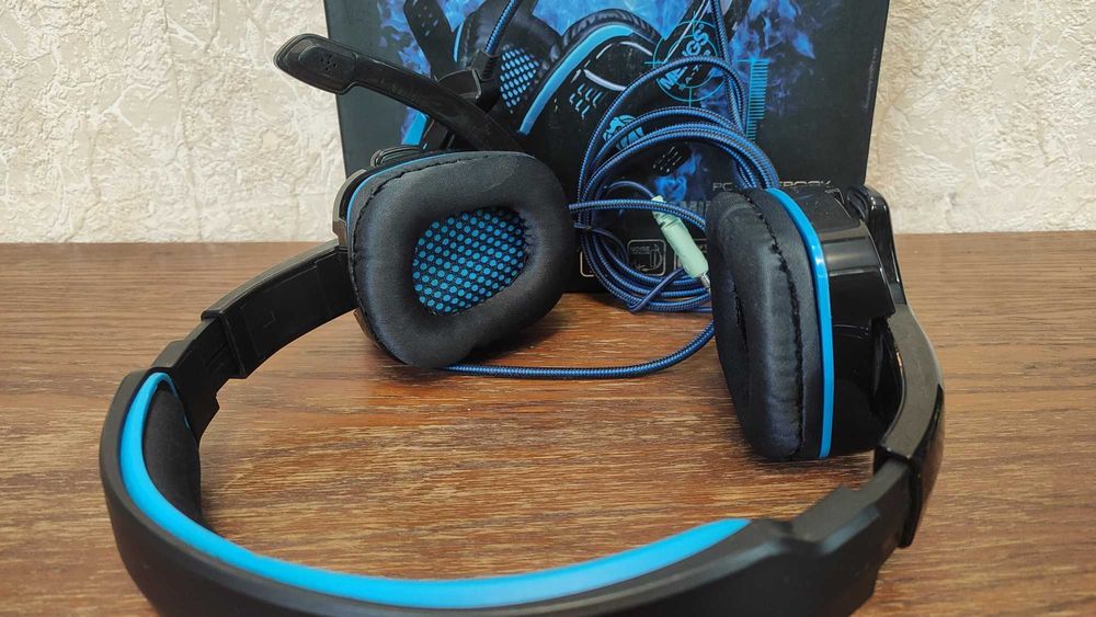 Навушники з мікрофоном Mengs (Sades) SA-708 ігрові