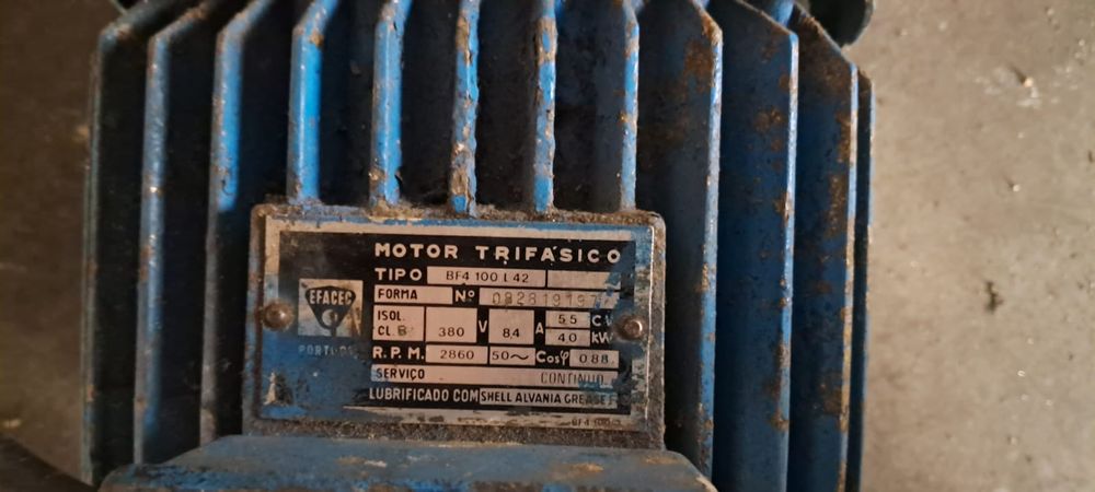 Motor trifásico 5.5cv