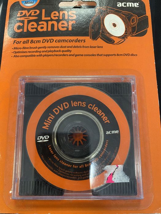 Чистящий диск CD DVD мини и обычный