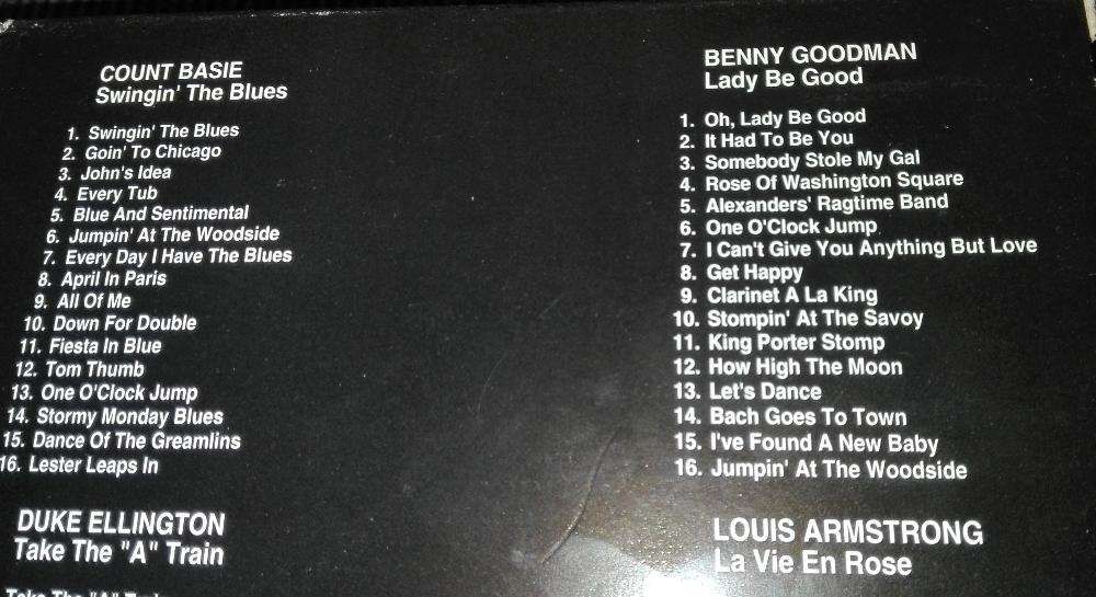 Jazz Legends - 4 CDs Box