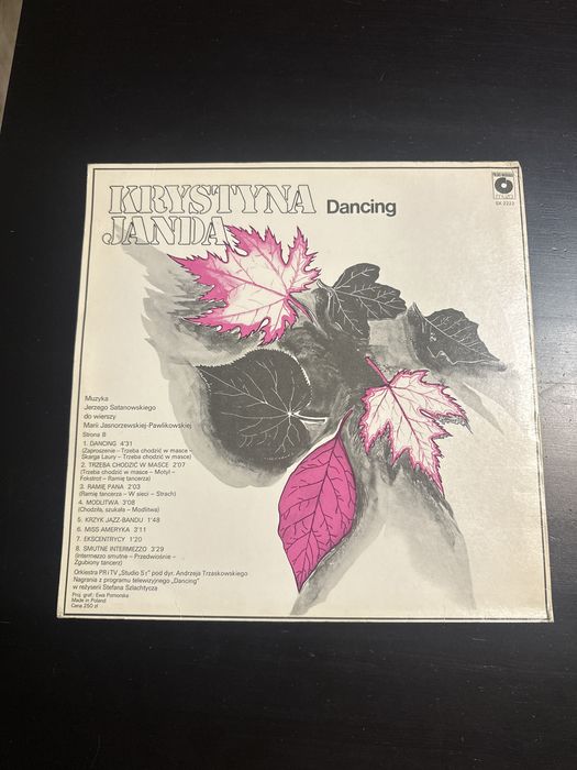 Krystyna Janda Marek Grechuta W Malinowym Chruściaku 1984 winyl