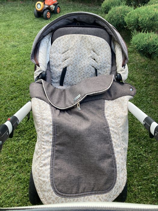 Adamex коляска 2 в 1 люлька для новонародженого