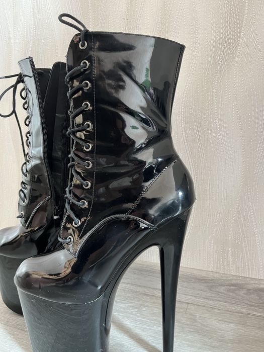 Лакові ботинки Стріпи 3-ка 39 розмір