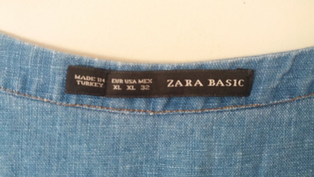 Vestido de ganga da Zara - Novo