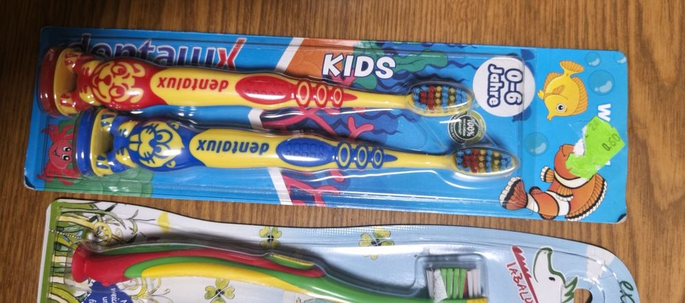 Дитячі зубні щітки 3-6 років