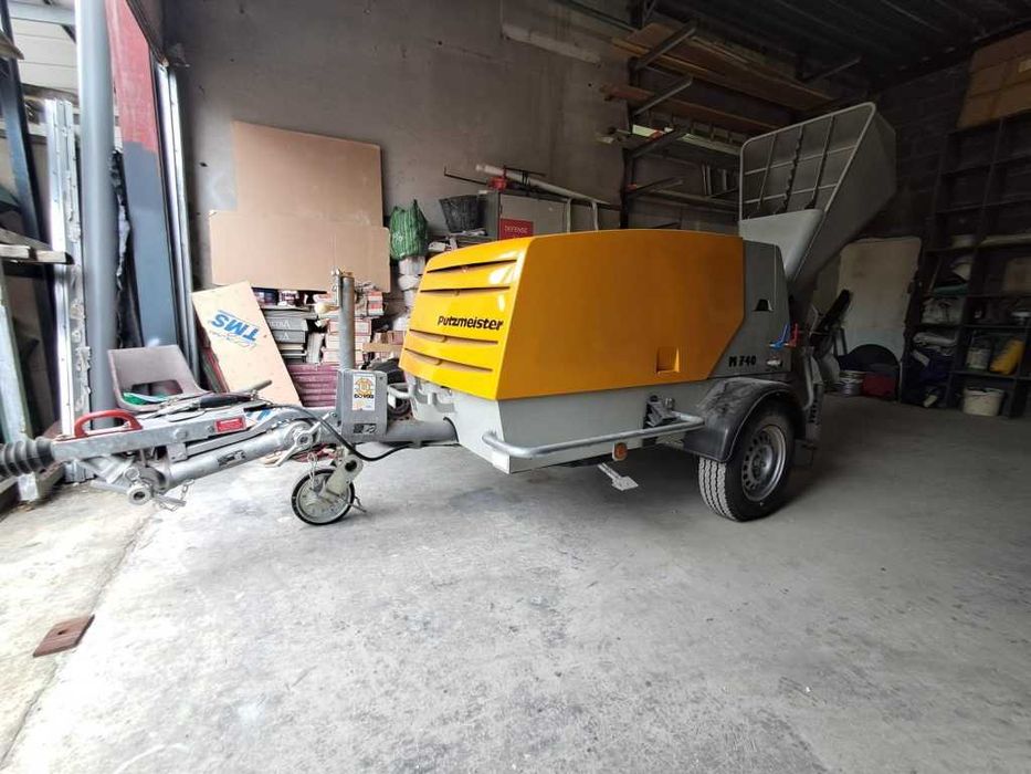 Macina de betoninhas PUTZMEISTER 740