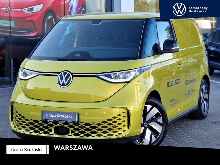 Volkswagen ID. Buzz Elektryczny 204 KM DSG 1 biegowa DEMO! Dostępny od Ręki!