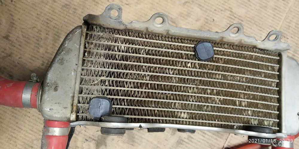 Kit ventilador 12V para motos enduro motocross e moto 4