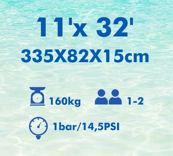 Sup NOWA pompowana deska 335 cm
