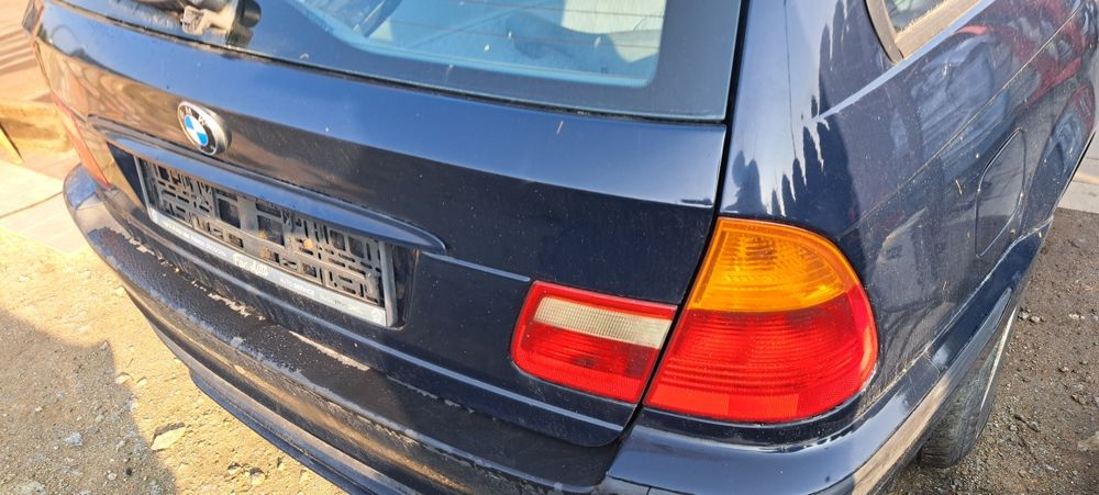 Bmw e46 Maska Klapa Zderzak M Pakiet Dunkelblau  263/5