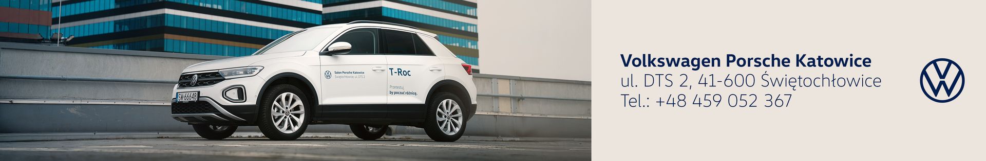 Volkswagen Katowice top banner