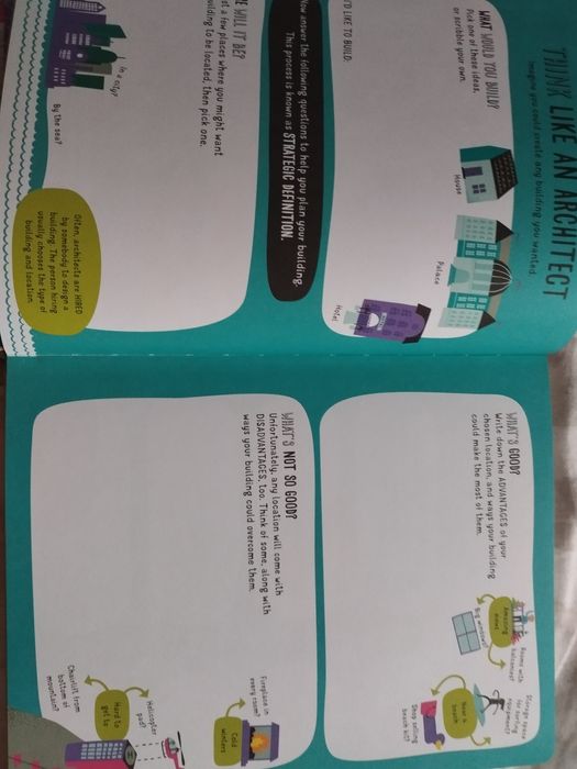 Architecture scribble book