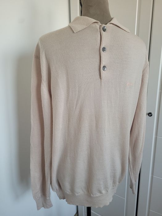 Beżowy sweterek Burlington 100%welna