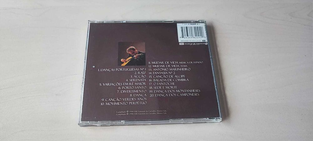 CD Carlos Paredes – O Melhor de Carlos Paredes: Guitarra (1998)