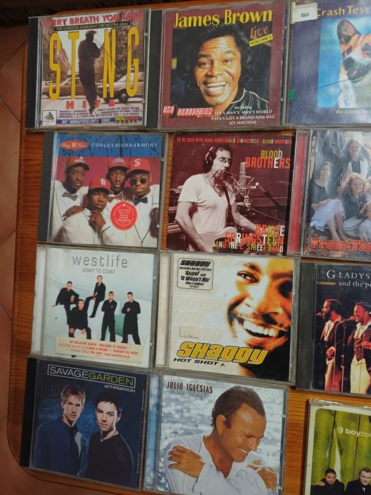 CDs de Pop e Rock music