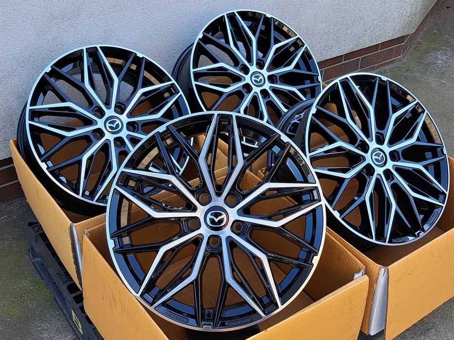 Alufelgi MAZDA 19 NOWE 5x114,3 MPV CX-3 MX-5 MX-6 INNE! CA26 CNC