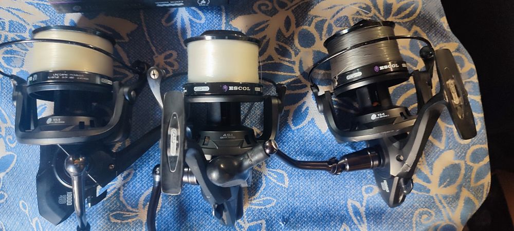 Карповые катушки разные