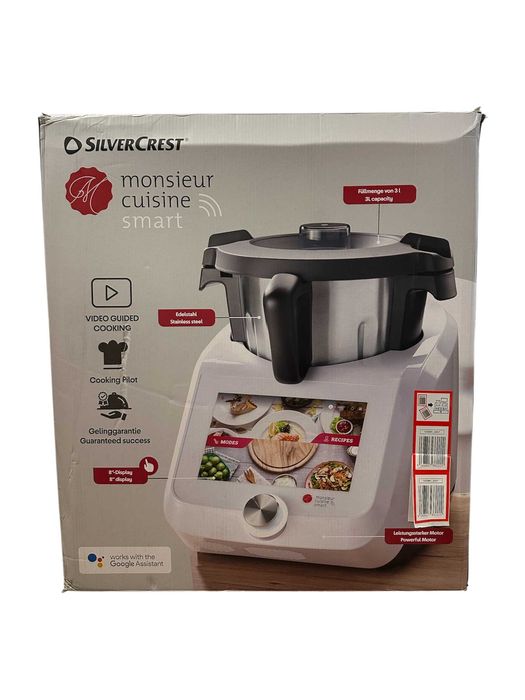 Robot kuchenny LIDLOMIX Monsieur Cuisine Smart SKMS 1200 SilverCrest WiFi