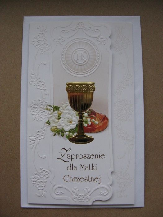 zaproszenie na komunię