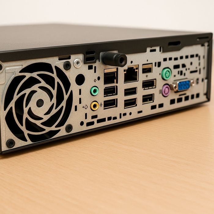HP EliteDesk800 G1 USDT – Intel i5/NOWY SSD ADATA 256 GB/Windows10 Pro