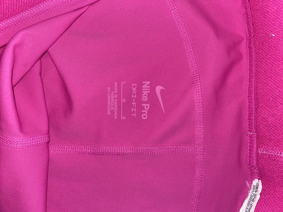 Шорты Nike pro рожеві