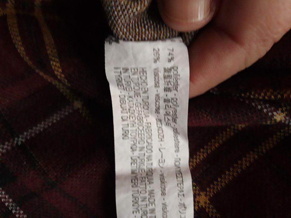 Dłuższa bluzka tunika rozmiar 52/54/56/58  7 XL   Zara