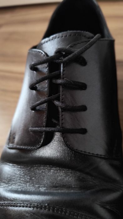 Lancerto Buty Derby Rowan Czarne