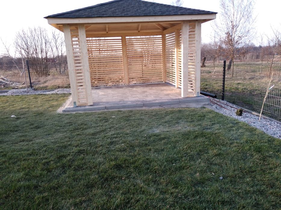 Altanka drewniana .3,5 X3,5 m
