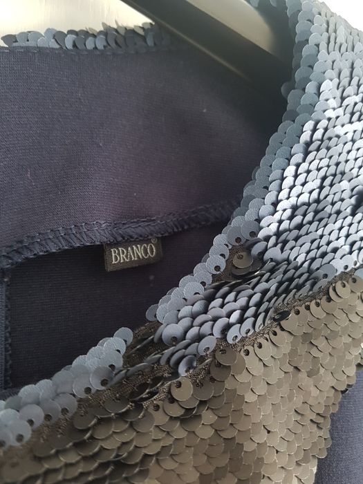 Sukienka ciążowa L branco elegancka święta