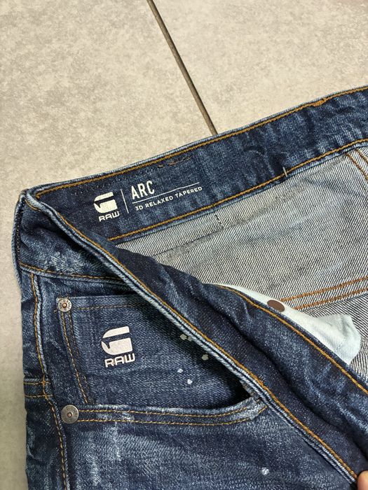 G-star Raw ARC 3D Relaxed tapered мужские джинсы 32/32