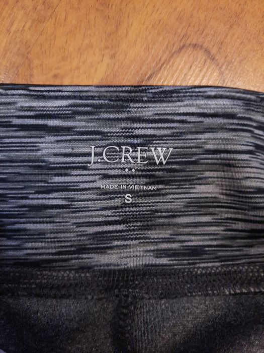 Legginsy sportowe do łydki capri getry J Crew rozmiar S 36