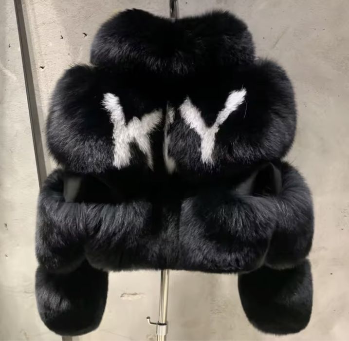 Kontantto futro natutalne z lisa rozne kolory xs-3xl