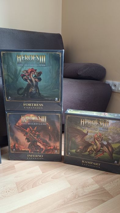 Archon Studio Heroes of Might and Magic 3 Grail Pledge + Inferno WERSJA ANGIELSKA NOWA!!!