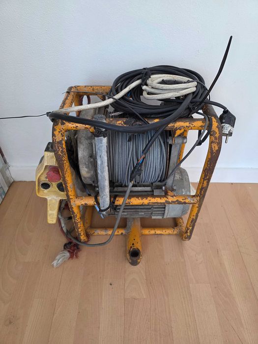 Guincho eléctrico para trabalhos de elevação de material