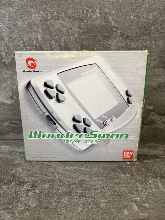 Портативна консоль Bandai WonderSwan skeleton green